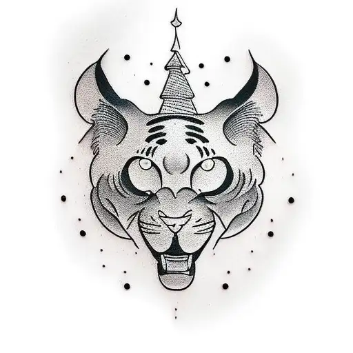 Panter Black tattoo design idea