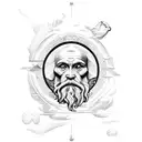 St Christopher tattoo design idea