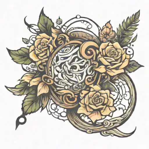 AR tattoo design idea