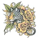 AR tattoo design idea