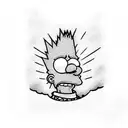 bart Simpson  tattoo design idea