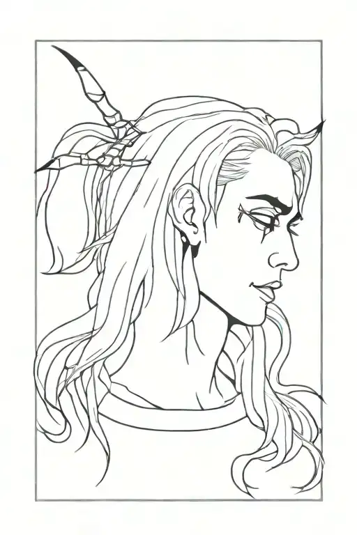 Ghostemane tattoo design idea