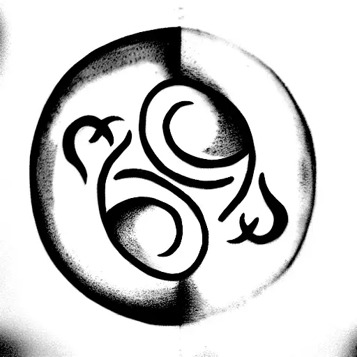tamil om symbol tattoo