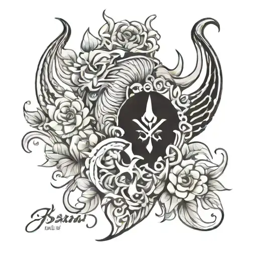 owned by Roshan name tattoo tattoo design idea