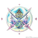 Aquarius Pisces Virgo sisters tattoo design idea