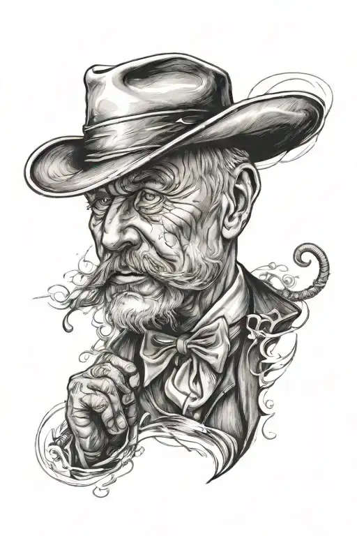 DAddy tattoo design idea