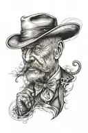 DAddy tattoo design idea