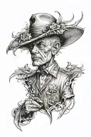 DAddy tattoo design idea