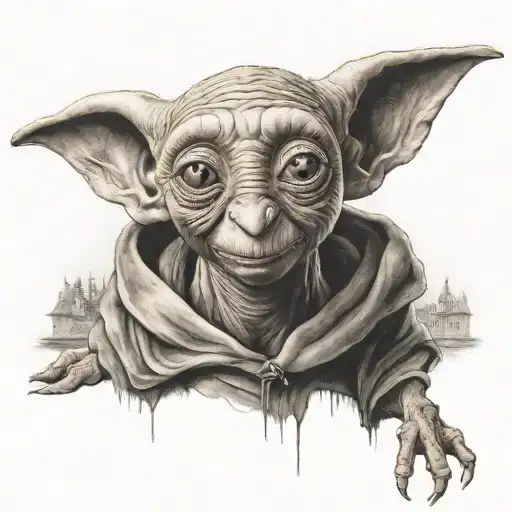 dobby, Harry potter, patrono tattoo design idea