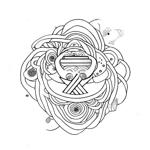 amor omni momento tattoo design idea