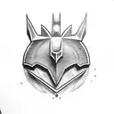 Logo Batman tattoo design idea