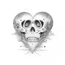 love kills slowly, forever my or death do us apart tattoo design idea