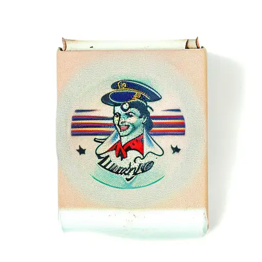 lucky strike cigarette pack tattoo design idea