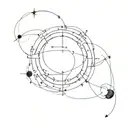 Integrate stoic philosophy principles with celestial imagery for a thought-provoking tattoo idea tattoo design idea