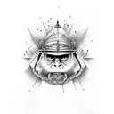 3 wise monkeys world piramide tattoo design idea