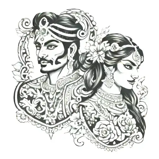 Tara and Varun couple tattoo  tattoo design idea