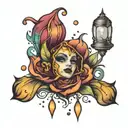 Drops of Jupiter tattoo design idea