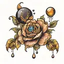 Drops of Jupiter tattoo design idea