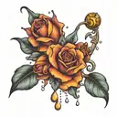 Drops of Jupiter tattoo design idea