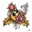 Drops of Jupiter tattoo design idea