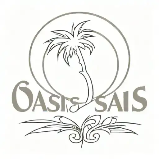 Oasis Band logo tattoo design idea
