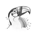 Toucan tattoo design idea
