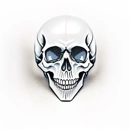 realistic wizard close-up, with skull ring tattoo design idea