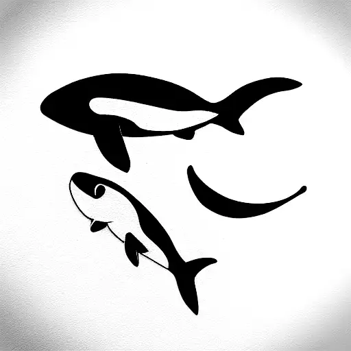 orca tattoo design idea