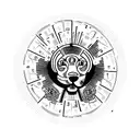 bar code tattoo design idea