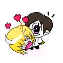 combination of lucifers crying eye and gojo satorus eye tattoo design idea