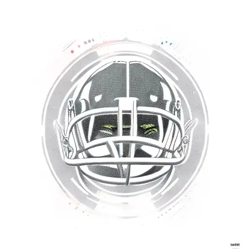 Spartan Linemans football tattoo design idea