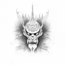 rengoku tattoo design idea