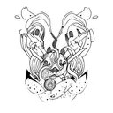 mon  tattoo design idea