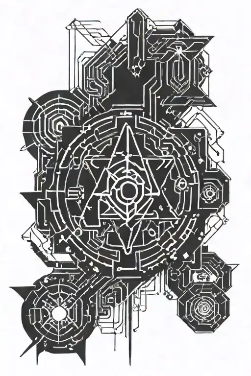 sigil tattoo tattoo design idea