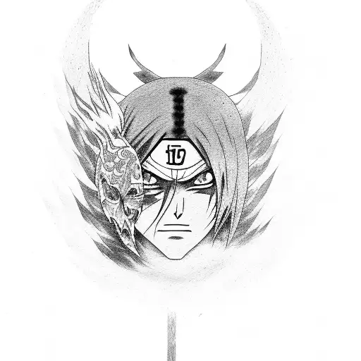 itachi uchiha tattoo design idea