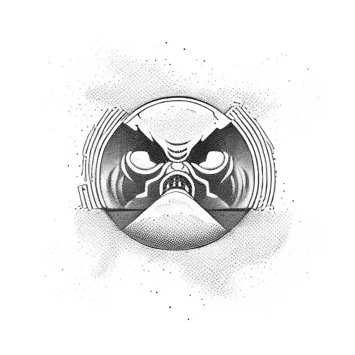 Fat Man Atom Bomb tattoo design idea