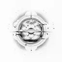 Fat Man Atom Bomb tattoo design idea