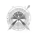 Fat Man Atom Bomb tattoo design idea
