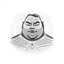 Fat Man Atom Bomb tattoo design idea