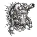 fallout tattoo design idea