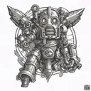 fallout tattoo design idea