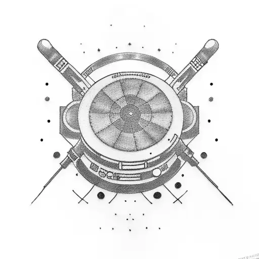 dj controller  tattoo design idea