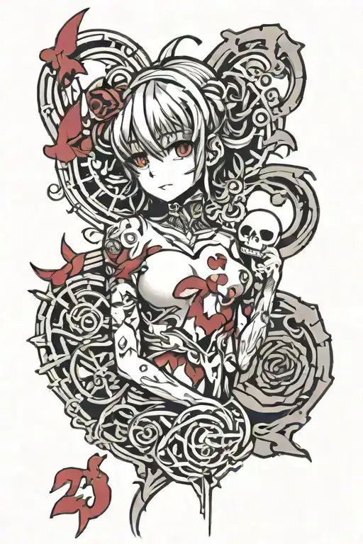 number 23 heartbreak love hurts tattoo design idea