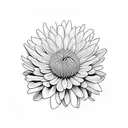  chrysanthemum tattoo design idea