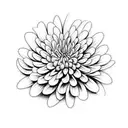  chrysanthemum tattoo design idea