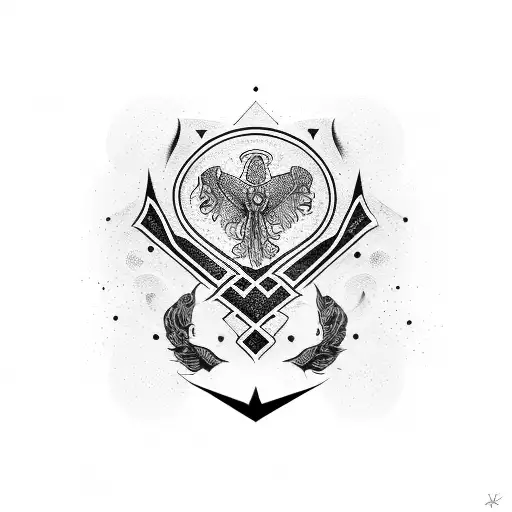use air force  tattoo design idea