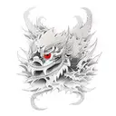 tengu  tattoo design idea
