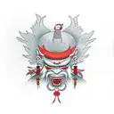 tengu  tattoo design idea