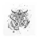 back double biceps  tattoo design idea