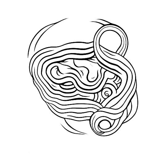 snake winding around human eye with a semi colon tear tattoo design idea